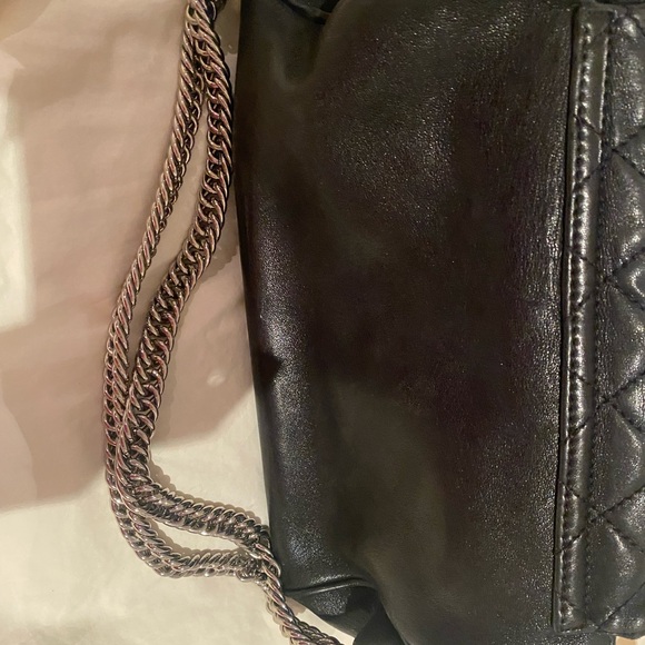 Chanel Lambskin Quilted Bijoux Accordion Flap Crossbody Double Strap Shoulder. - Picture 11 of 16